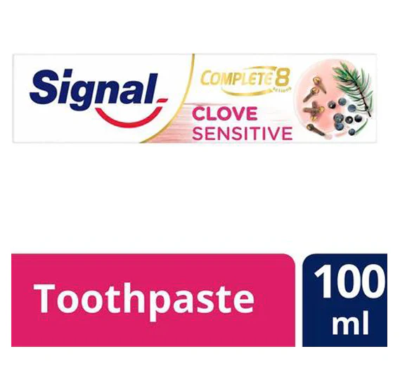 Signal Complete 8 Clove Sensitive Toothpaste - 100ml - Image 2
