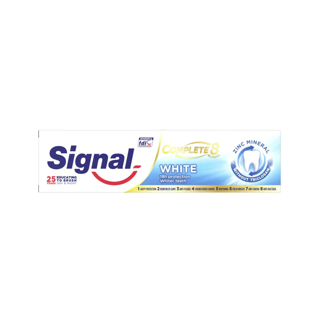 Signal Toothpaste Complete 8 Actions White