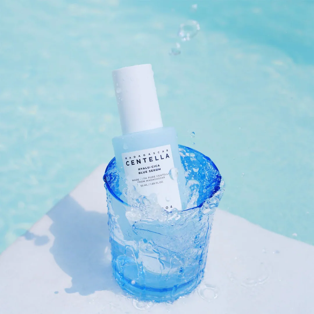 Skin1004 Madagascar Centella Hyalu-Cica Blue Serum - Image 2
