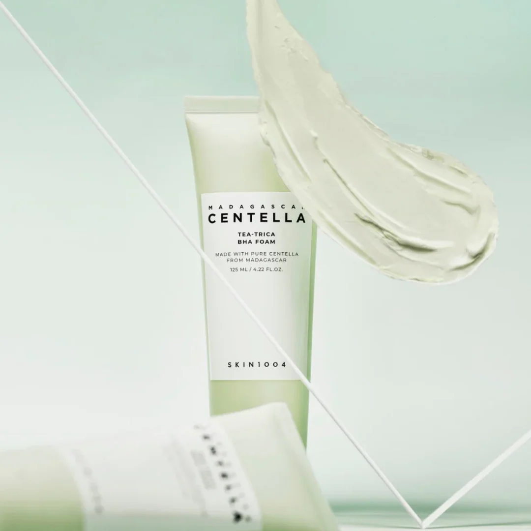 Skin1004 Madagascar Centella Tea-Trica Bha Foam 125ml - Image 2