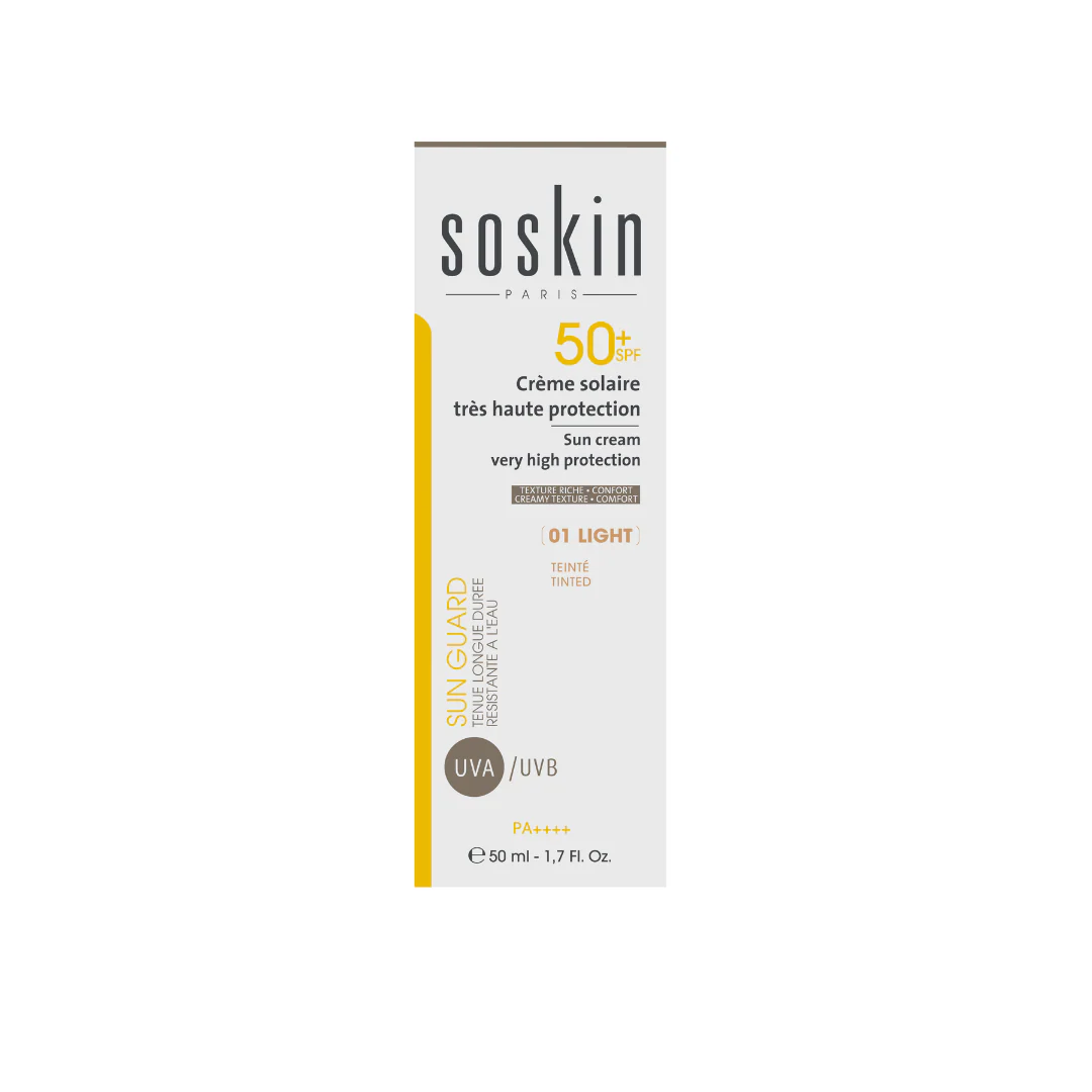 Soskin Tinted Sunscreen Very High Protection SPF50+ - Image 3