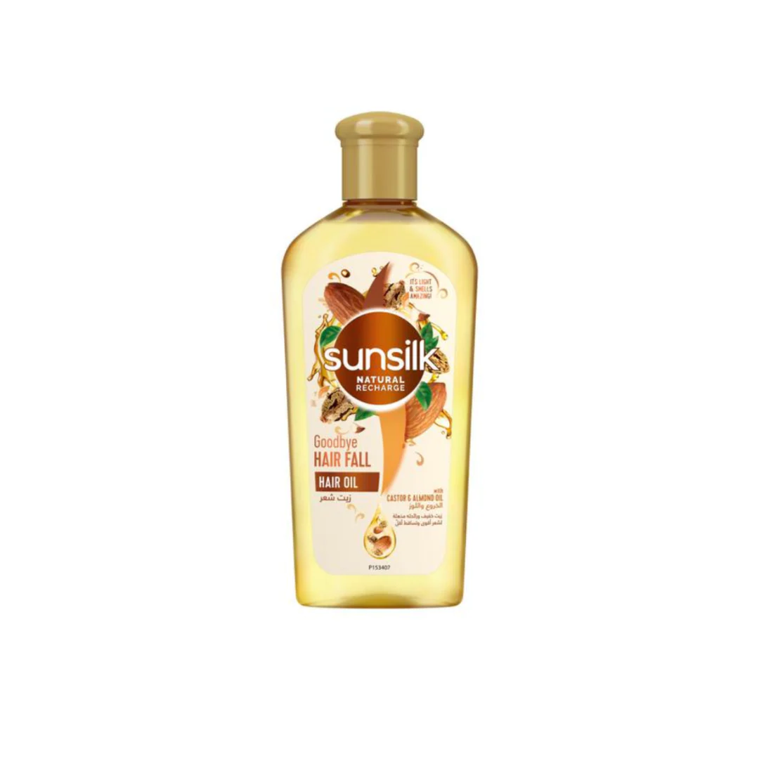 Sunsilk Hair Oil Goodbye Hair Fall Castor & Almond 250 ml