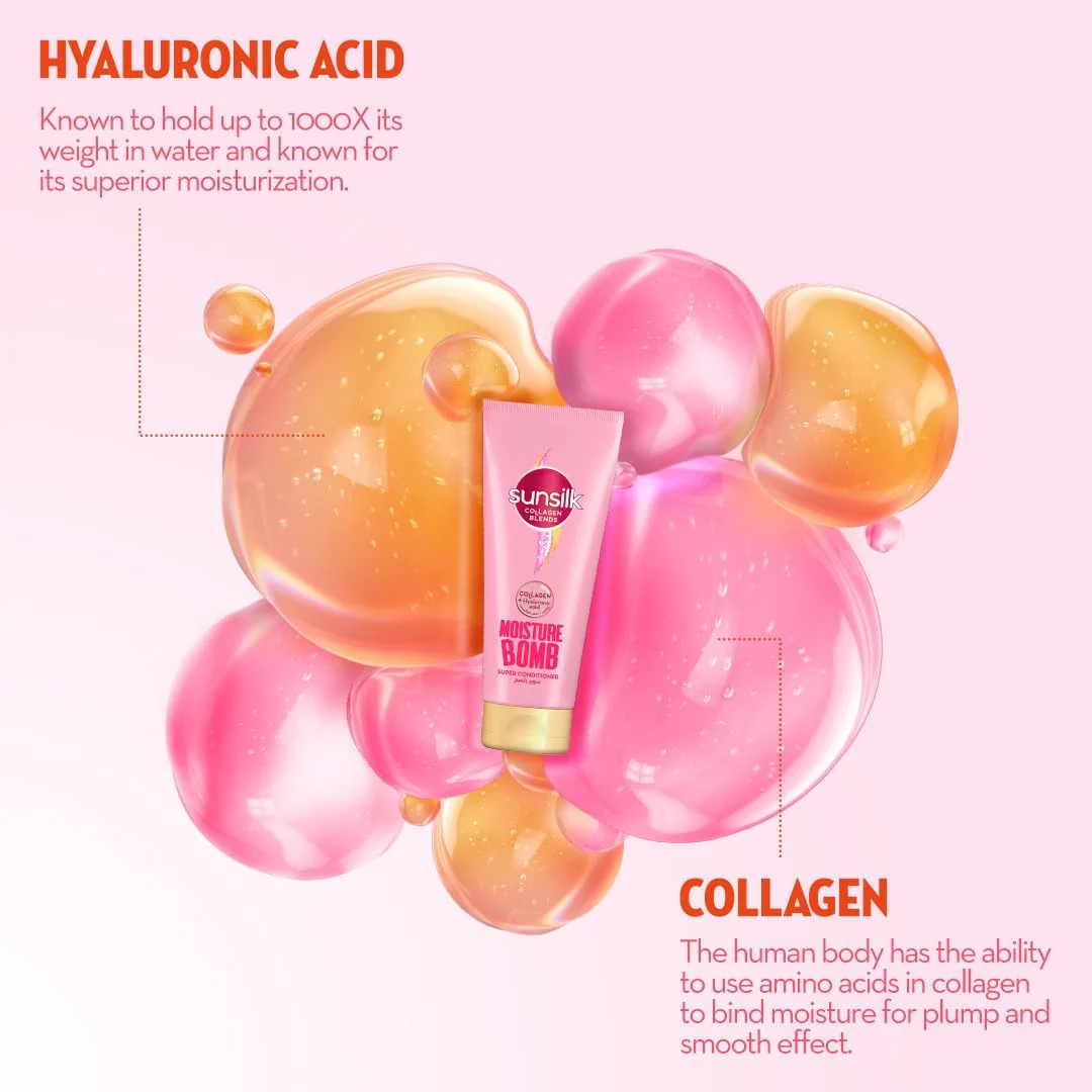 Sunsilk Moisture Bomb Conditioner 170ml - Image 2