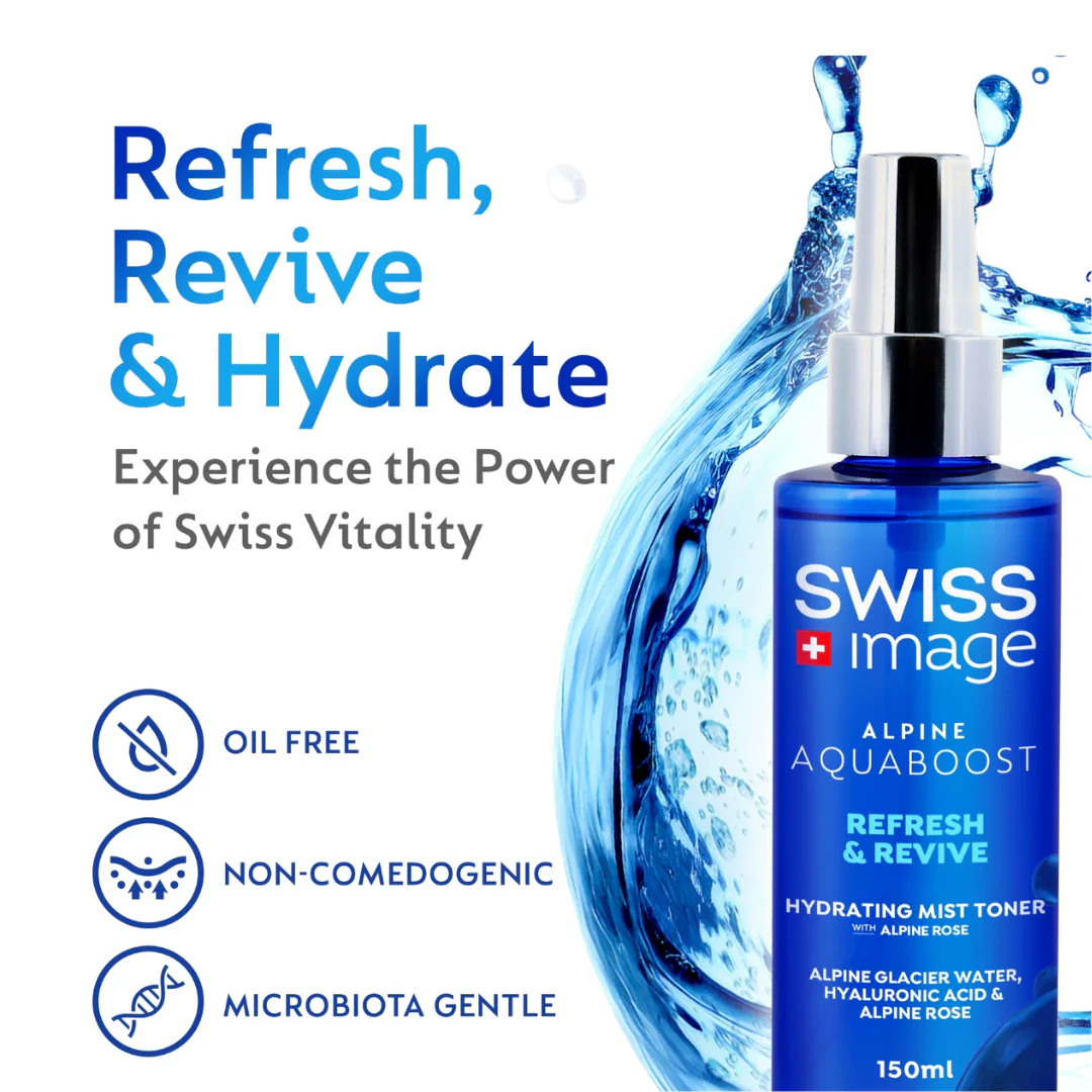 Swiss Image Aqua Boost Hydrating Mist Toner 150ml - Image 3
