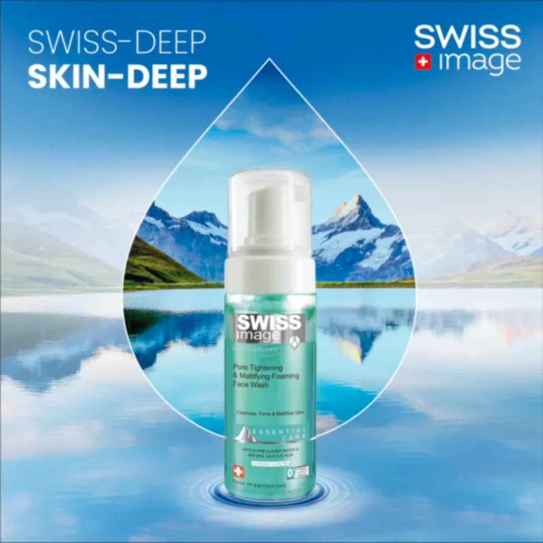 Swiss Image Pore Tightening & Mattifying Foaming Face Wash 150ml - Image 2