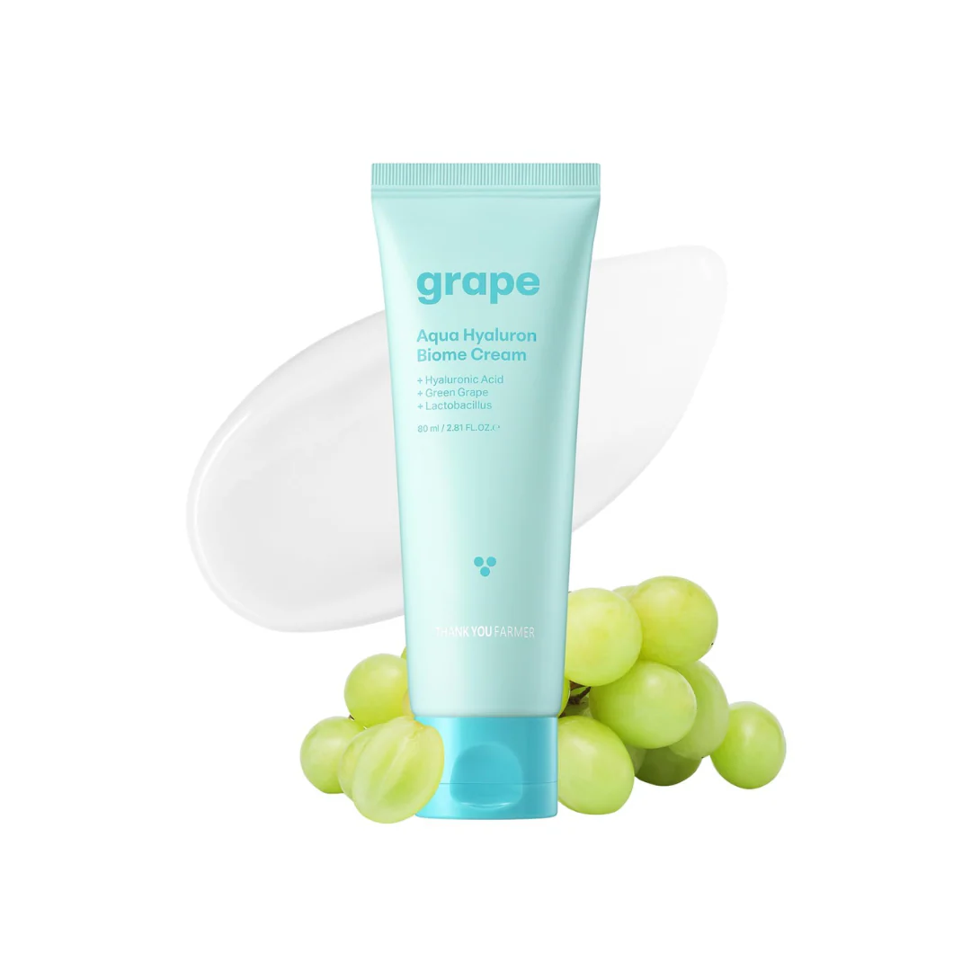 Thank You Farmer Grape Aqua Hyaluron Biome Cream - Image 3