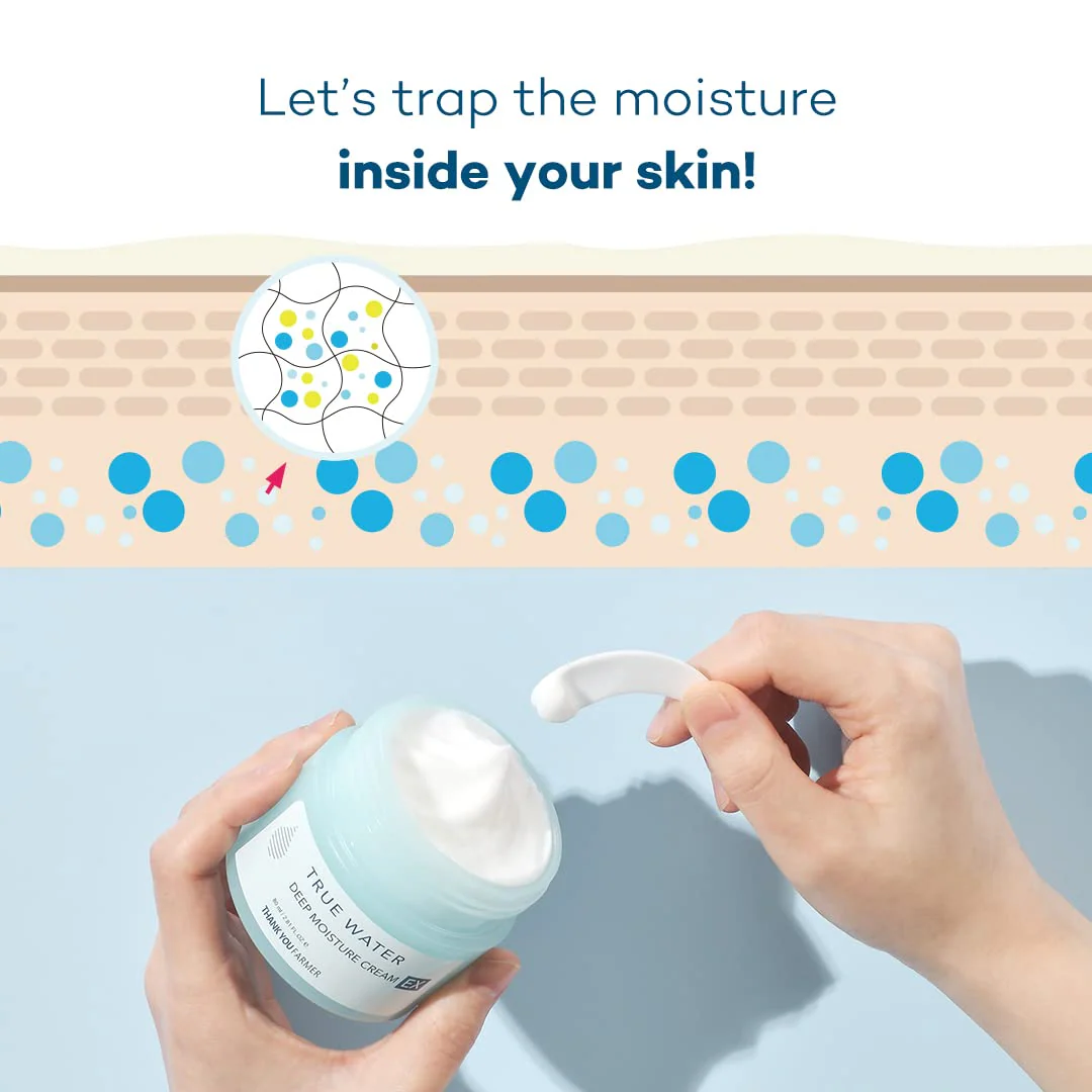Thank You Farmer True Water Deep Moisture Cream EX - Image 6