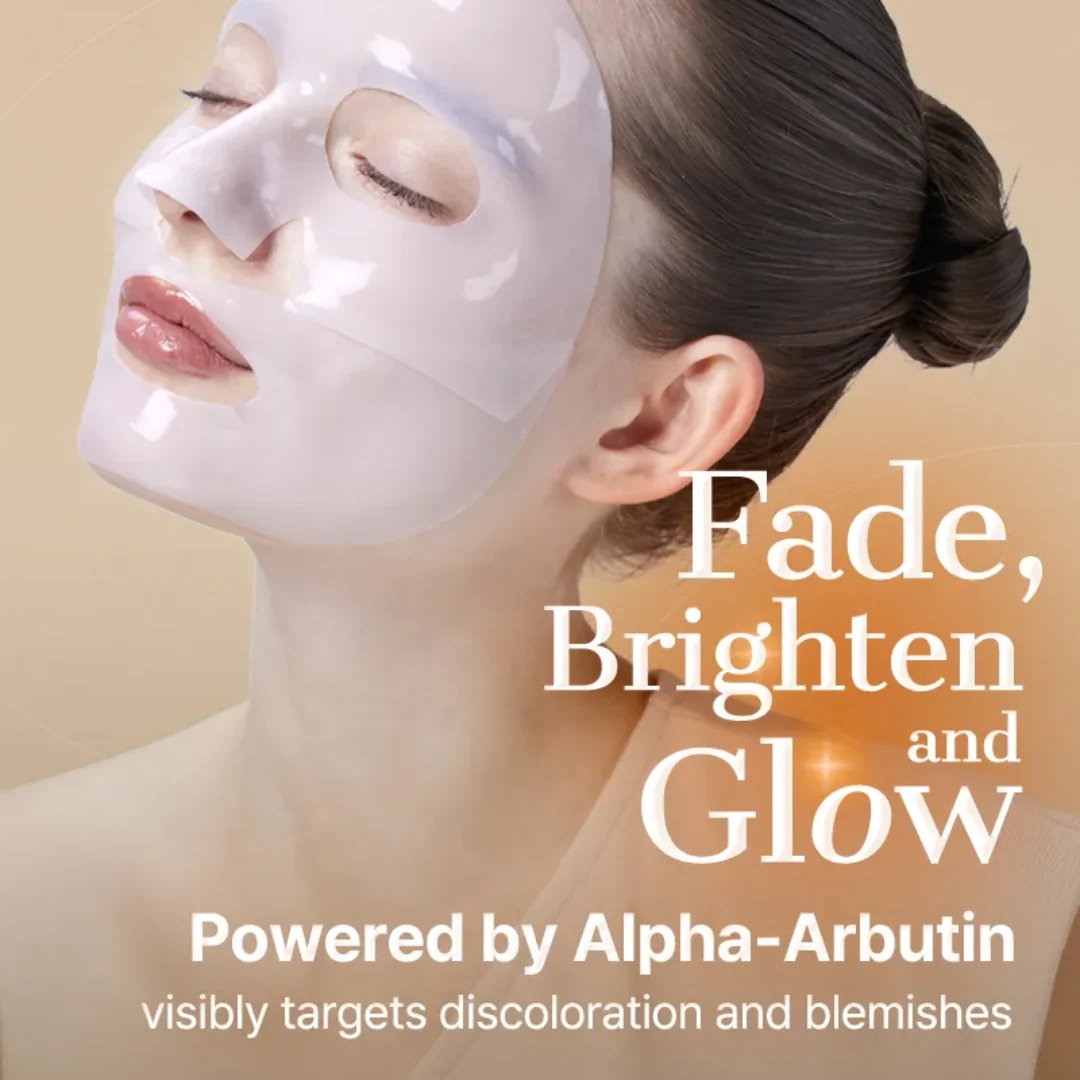 Cosrx The Alpha-Arbutin Discoloration Care Hydrogel Mask x3pcs - Image 2