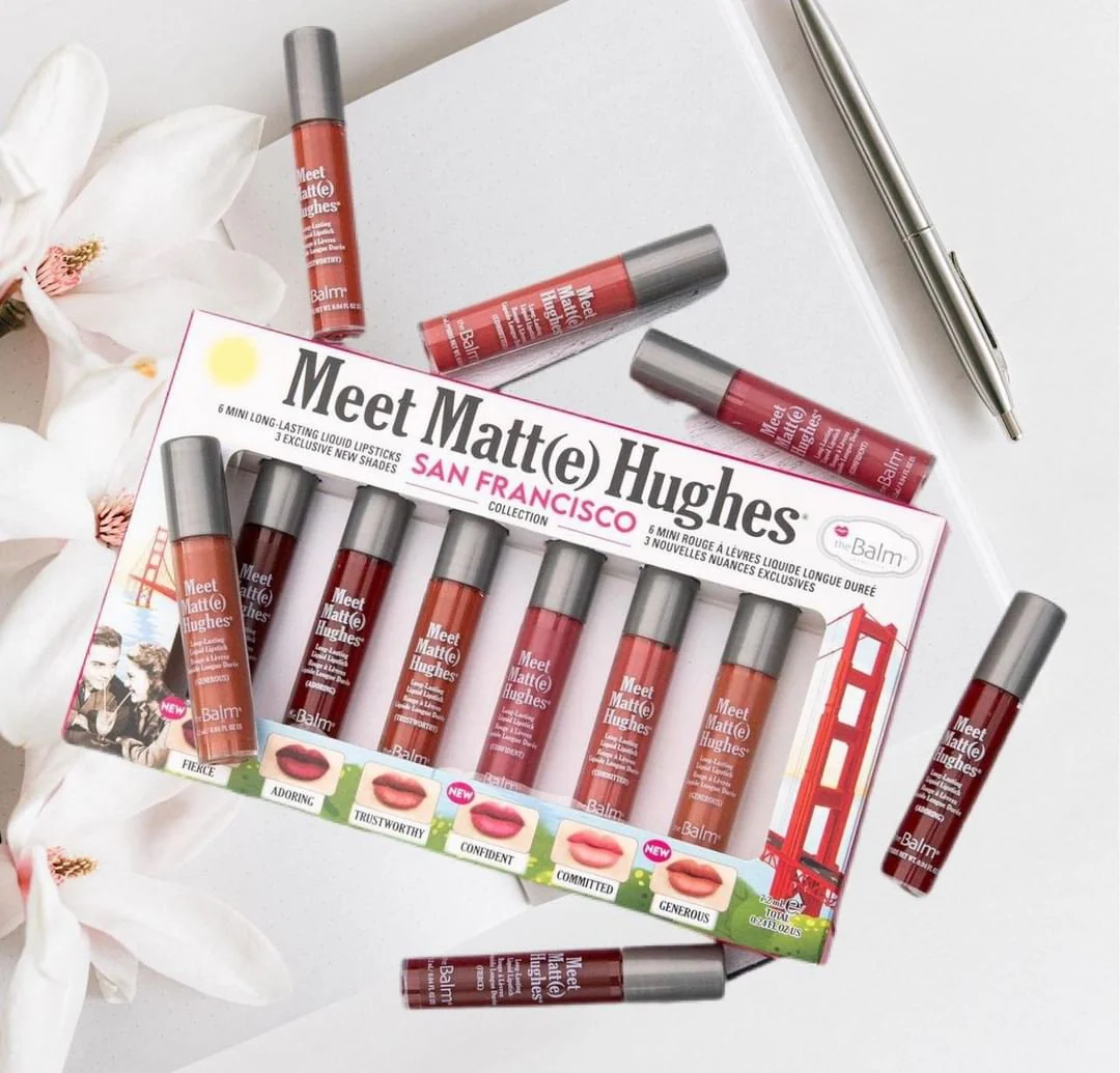 The Balm Meet Matt(e) Hughes 6 Pieces Mini Kit San Francisco Collection - Image 2