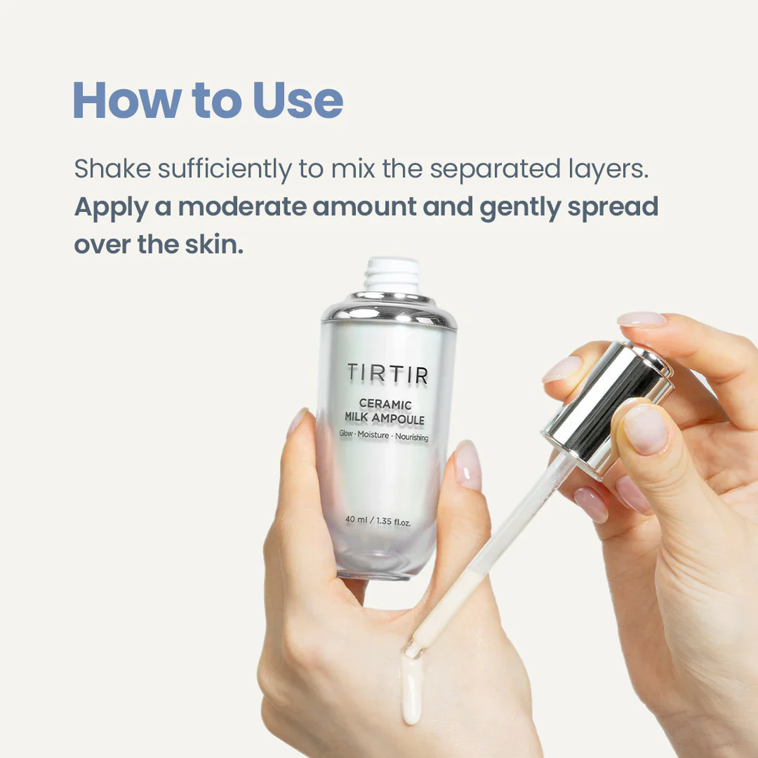 Tirtir Ceramic Milk Ampoule Hydrating Serum - Image 6