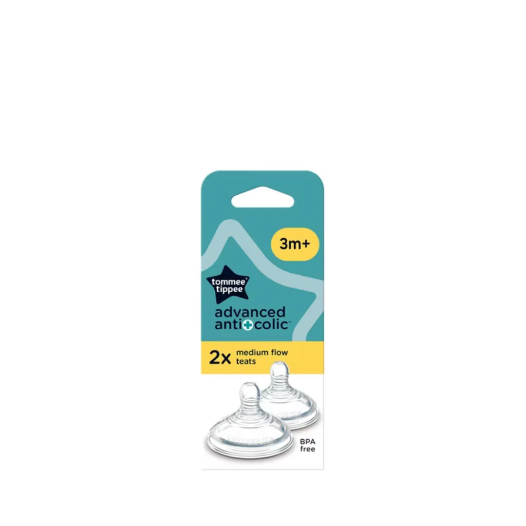 Tommee Tippee Anti-Colic Teats 2Pcs - Image 2