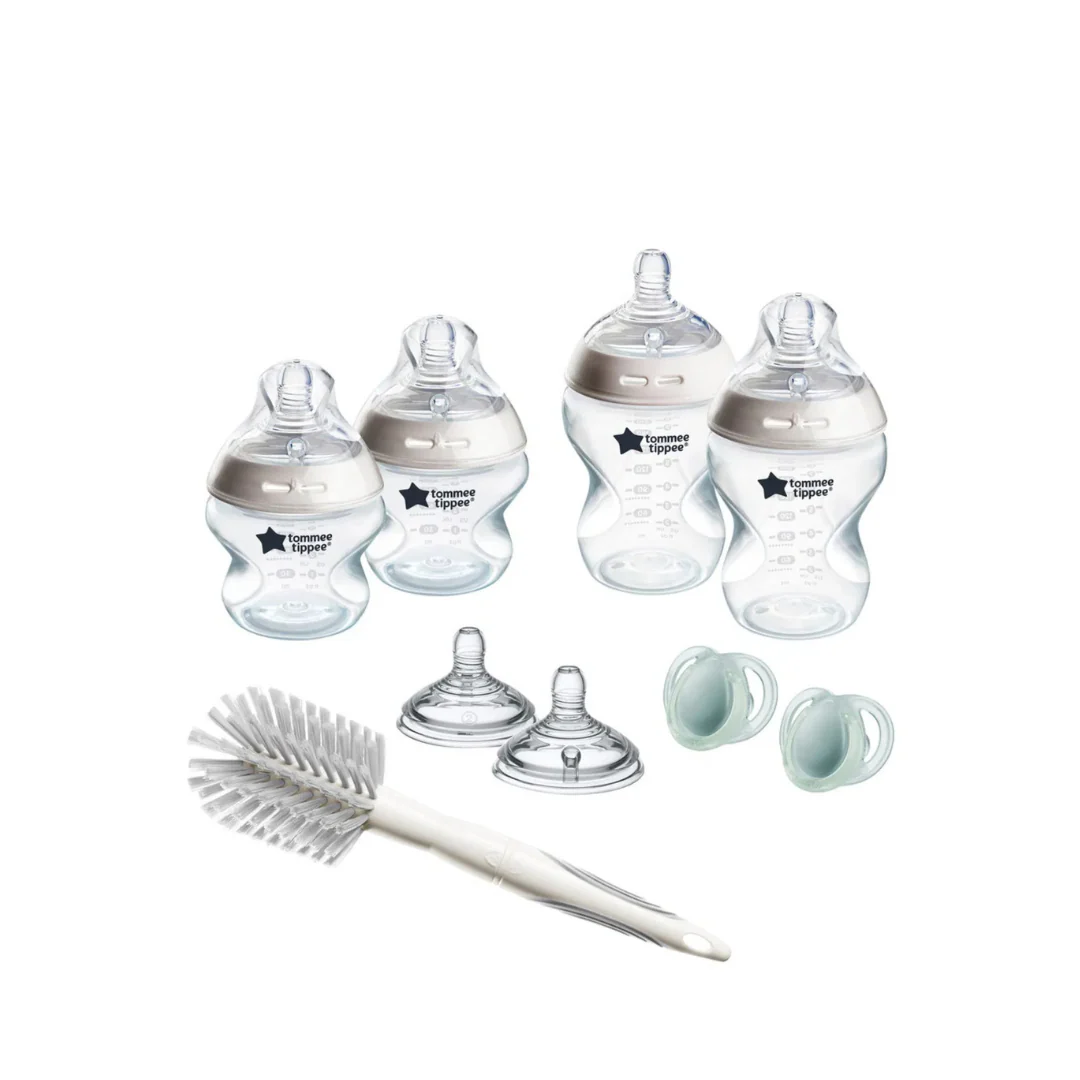 Tommee Tippee Decorated Newborn Starter Set Slow And Medium Flow