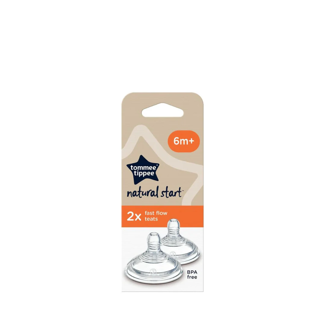 Tommee Tippee Fast Flow Teats 2pcs - Image 2