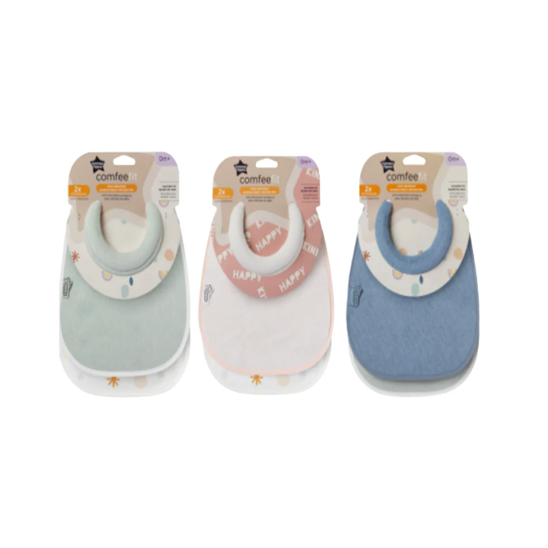 Tommee Tippee Feeding Bibs 2Pcs