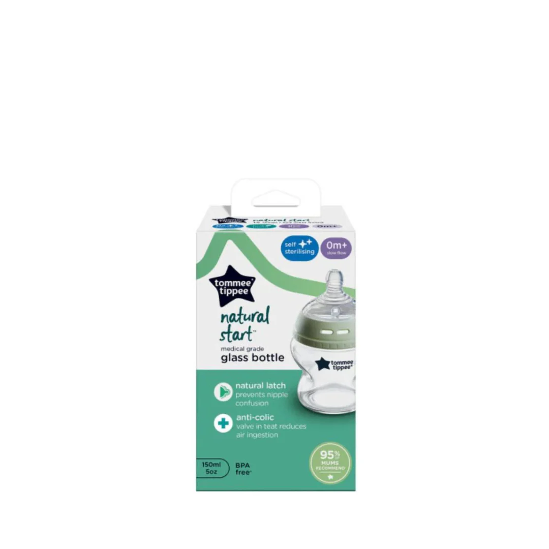 Tommee Tippee Glass Bottle 150ml - Image 2