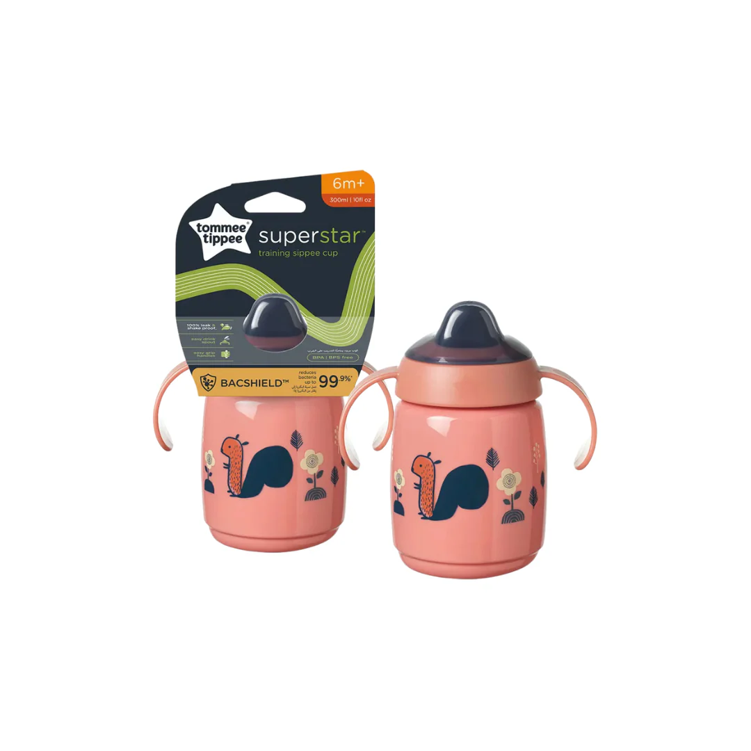 Tommee Tippee Transition Sippee Blue/Green/Pink 300ml - Image 3