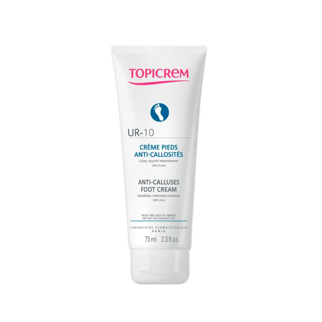 Topicrem UR 10 Anti-Calluses Foot Cream 75ml
