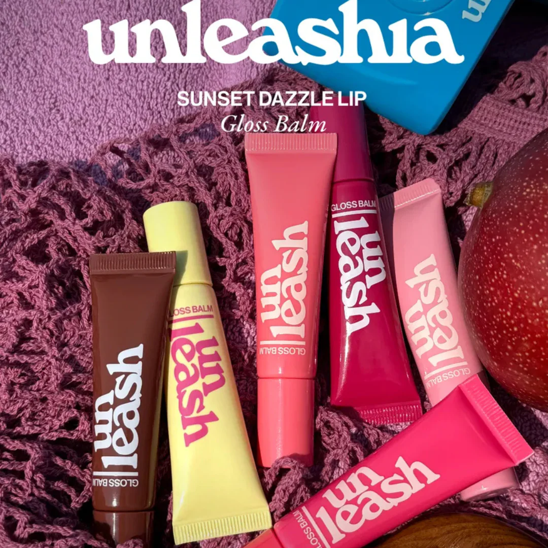 Unleashia Sunset Dazzle Gloss Balm - Image 3