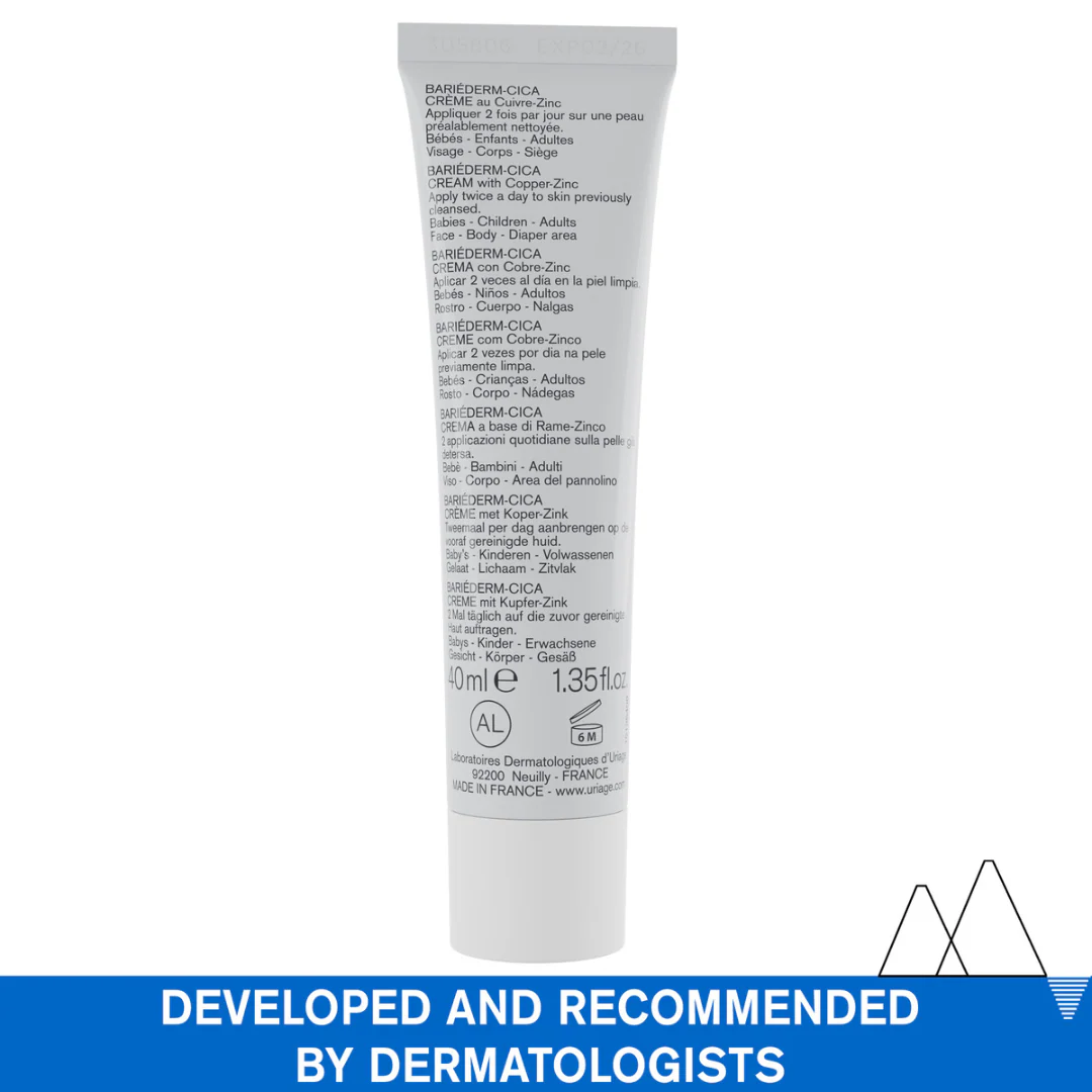 Uriage Bariederm Cica-Creme Repairing Cream 40ml - Image 2