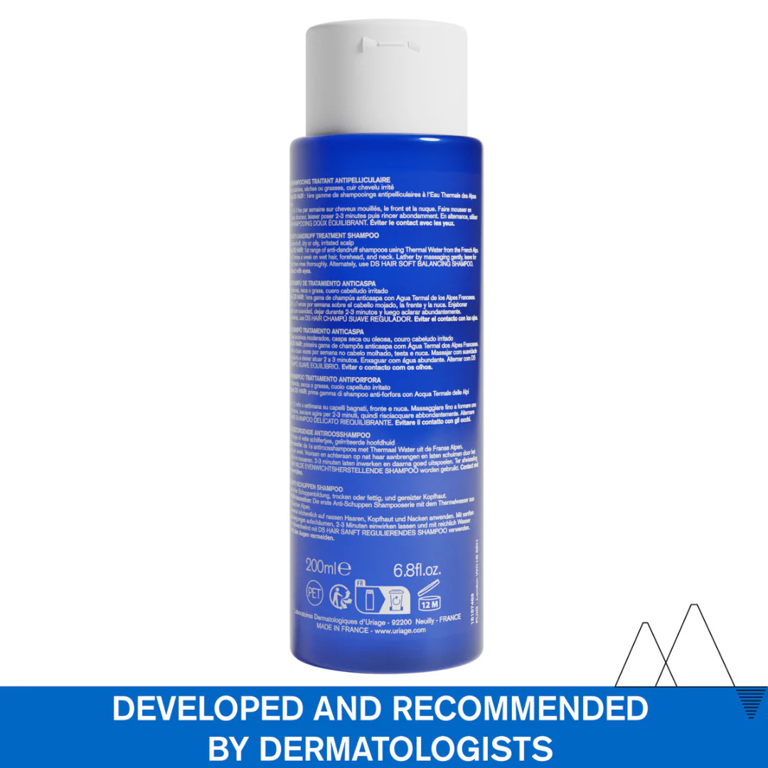 Uriage DS Hair Anti-Dandruff Shampoo 200ml - Image 2