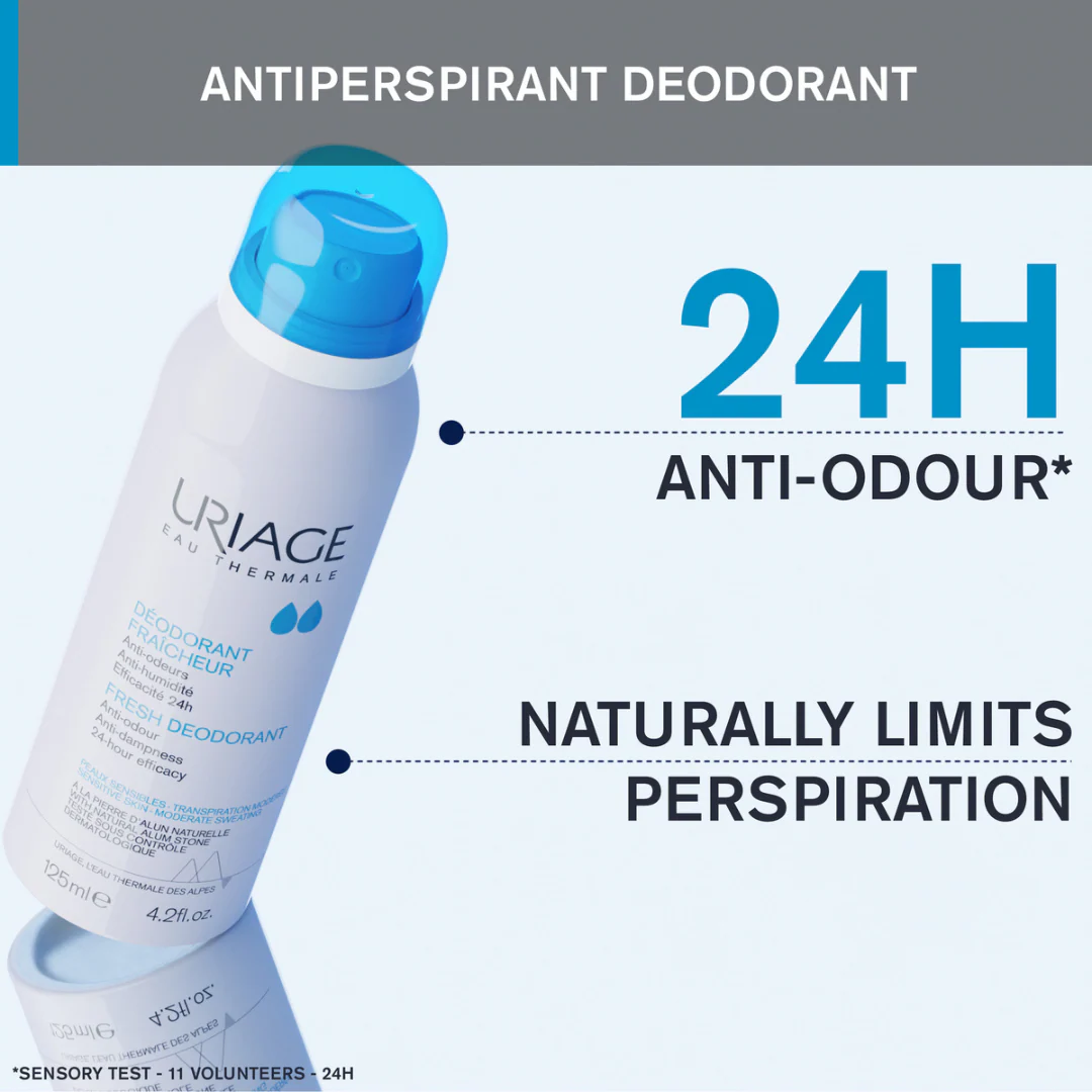 Uriage Fresh Refreshing Deodorant Spray 125ml - Image 4