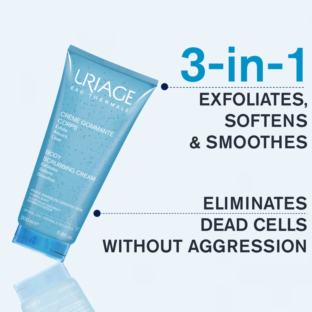 Uriage Body Scrubbing Cream 200ml - Image 4