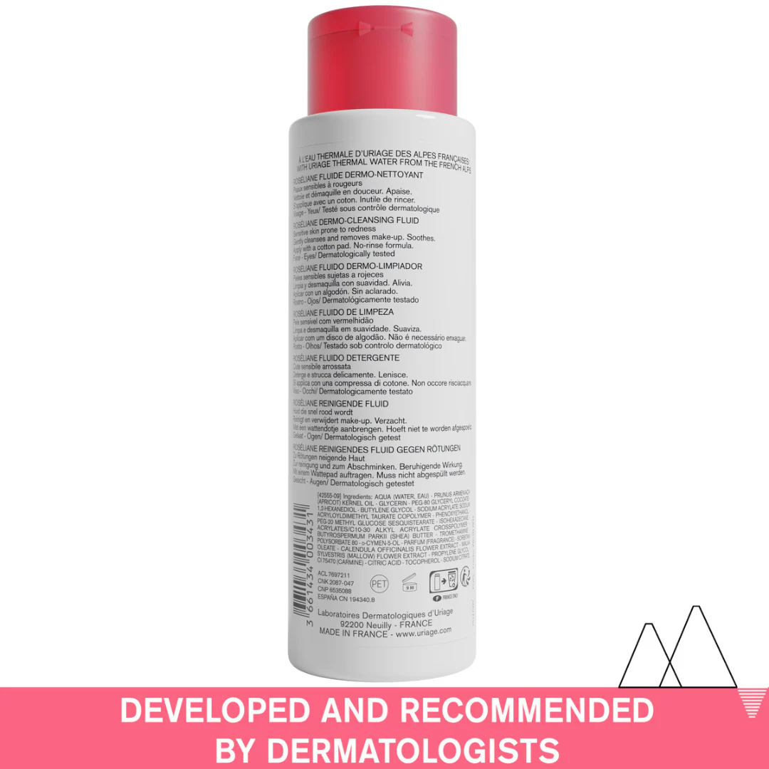 Uriage Roseliane Dermo-Cleansing Fluid 250ml - Image 2