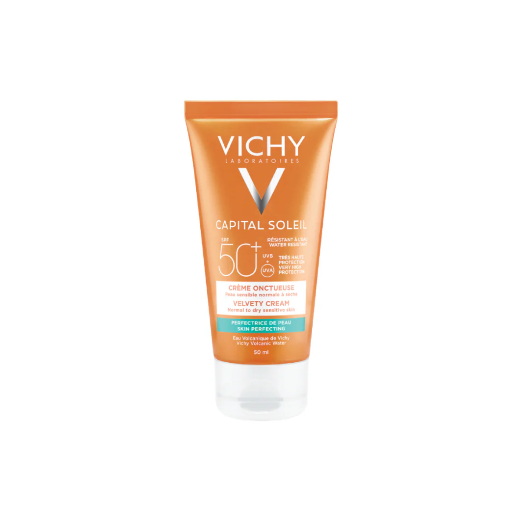 Vichy Capital Soleil Velvety Sunscreen for Normal to Dry Skin SPF 50+ 50ml - Image 2