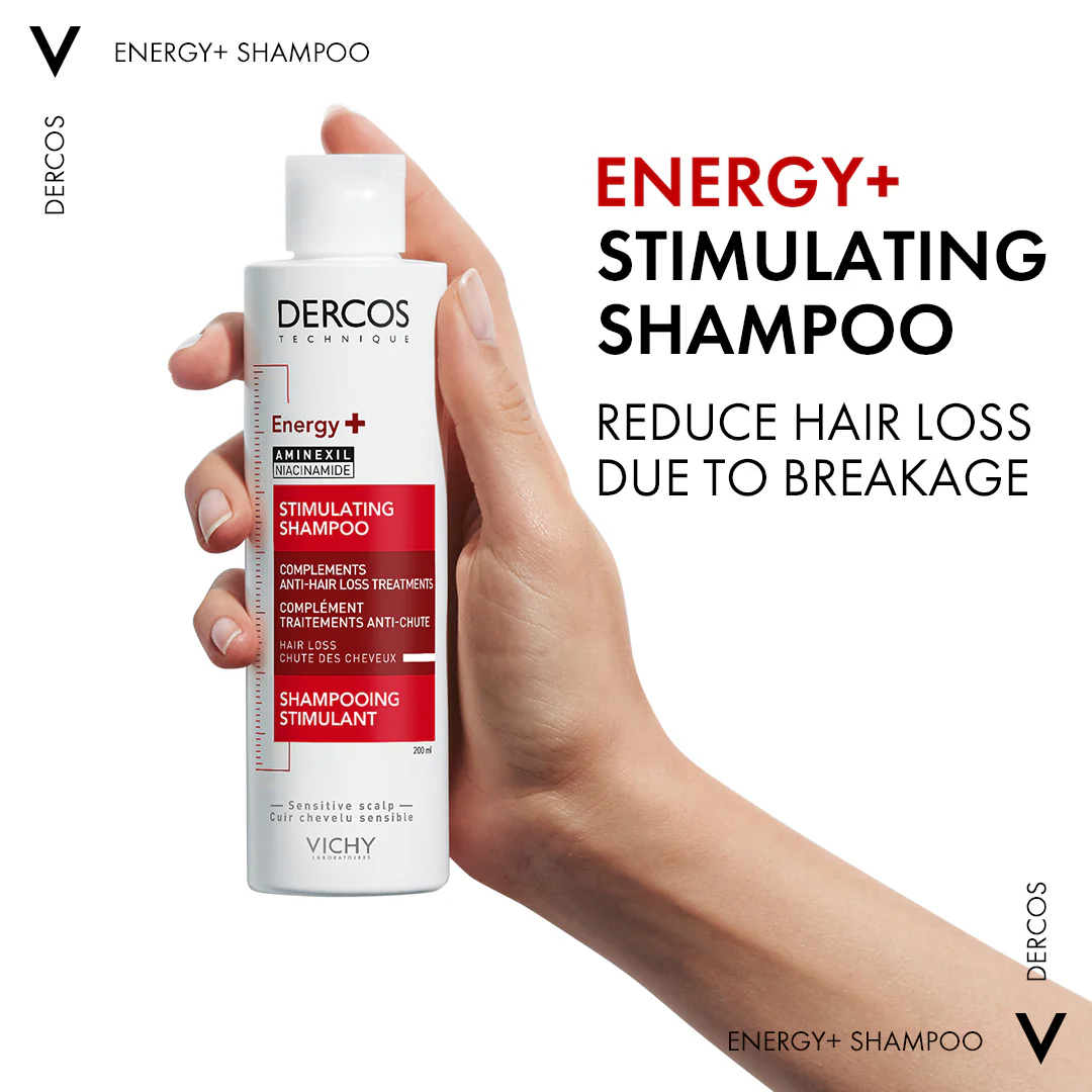 Vichy Dercos Energising Anti Hair Fall Shampoo - Image 2