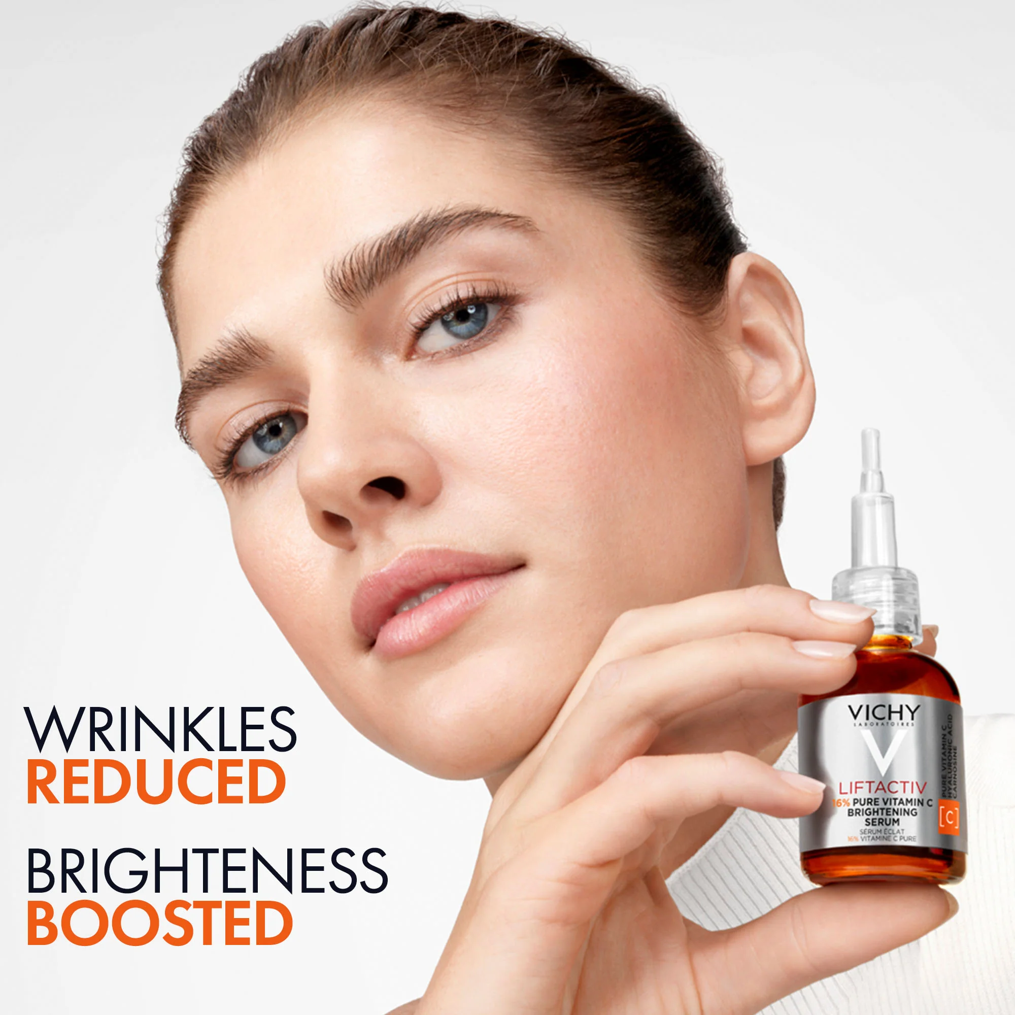 Vichy Liftactiv Vitamin C 16% Serum for Anti Aging & Brightening 20ml - Image 3
