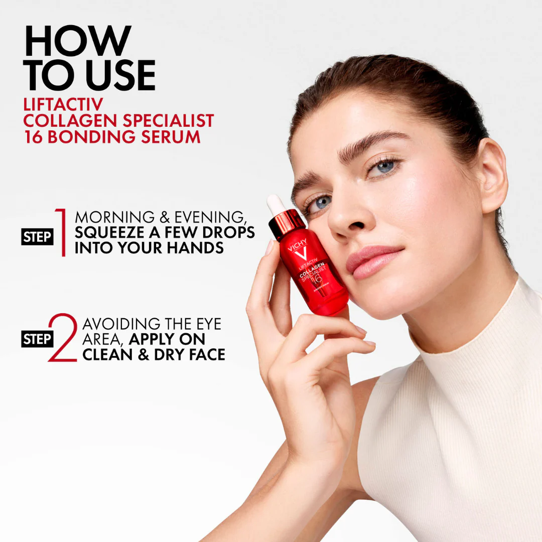 Vichy LiftActiv Collagen Specialist 16 Bonding Anti Aging Serum - Image 4