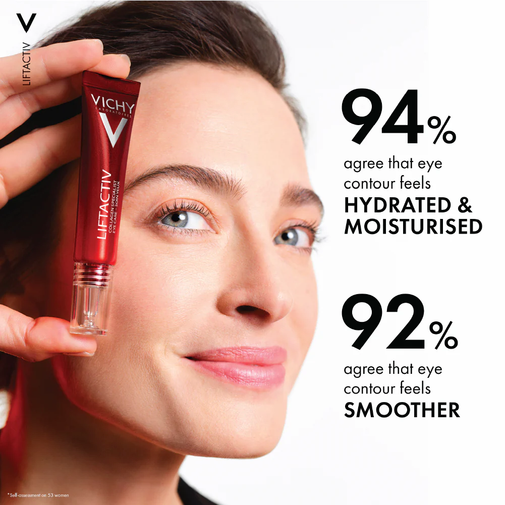 Vichy Liftactiv Collagen Specialist Eye Care Cream Anti-Ageing 15ml - Image 3