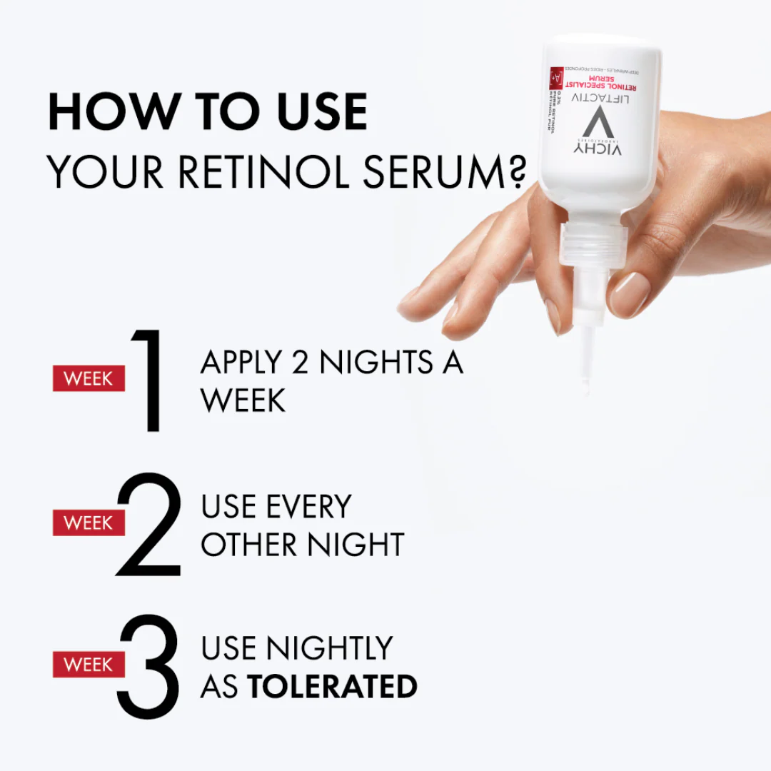 Vichy LiftActiv Retinol Specialist Deep Wrinkle And Anti-Aging Serum 30ml - Image 6
