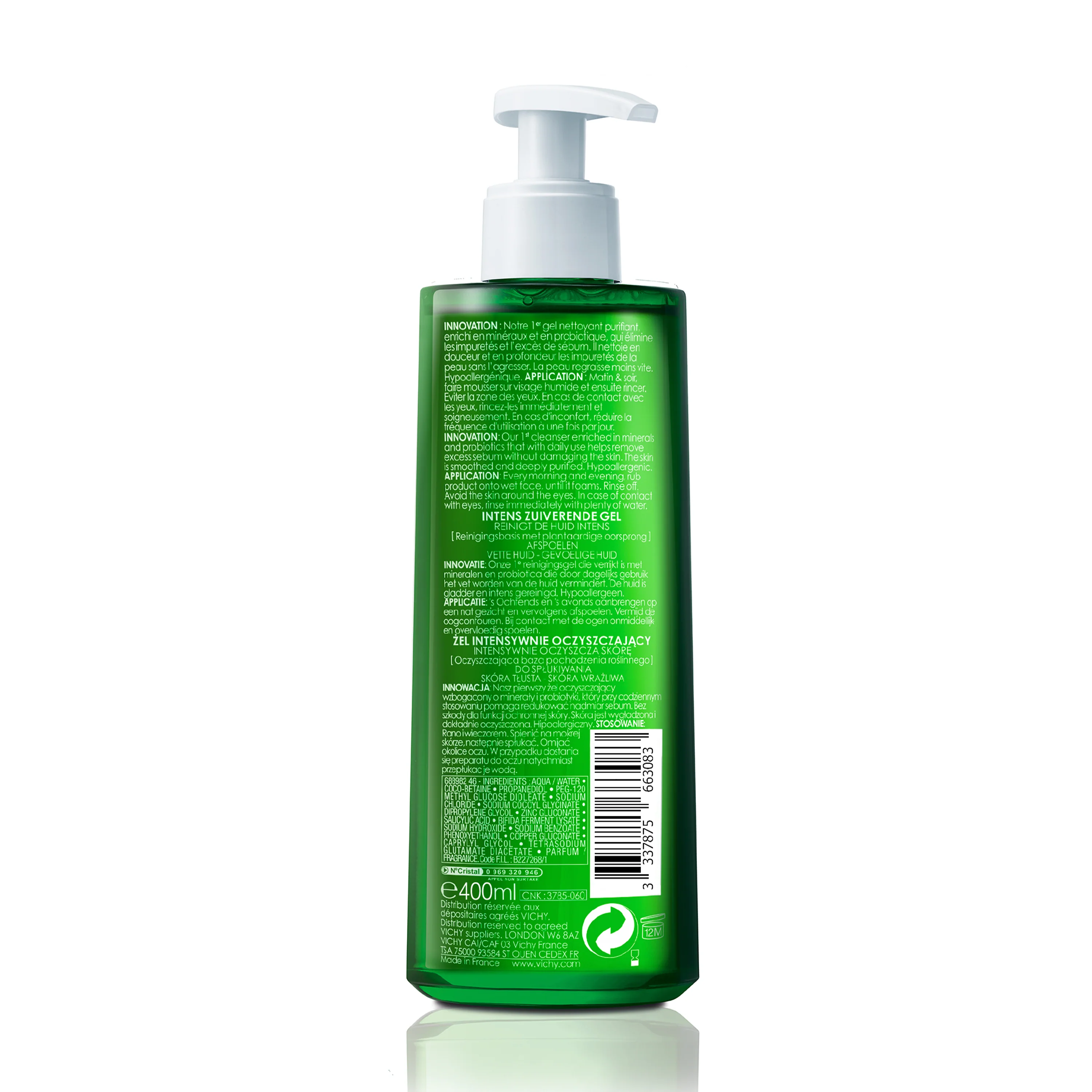 Vichy Normaderm Phytosolution Face Cleanser for Oily & Acne Skin - Image 5