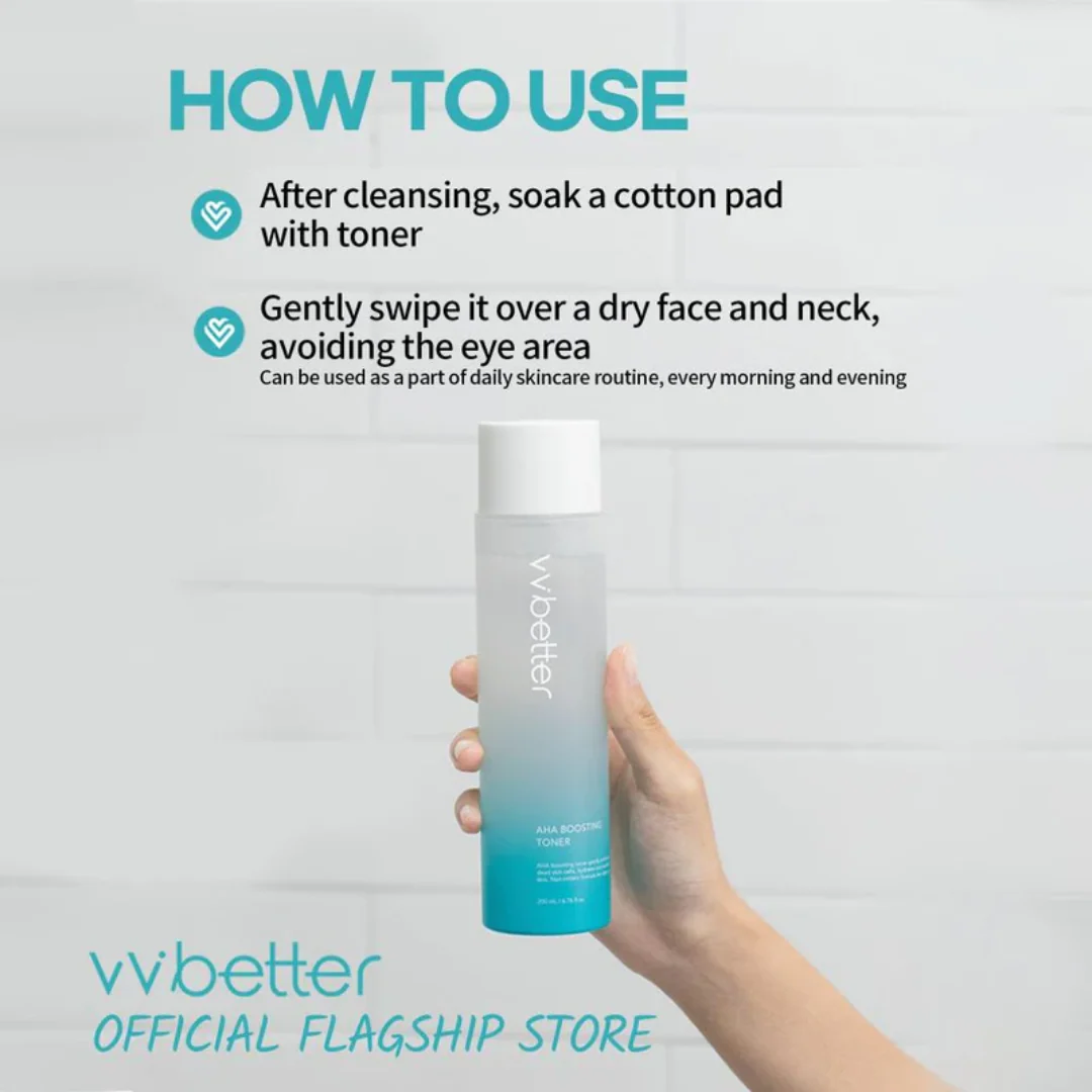 VVBetter Aha Boosting Toner 200ml - Image 4