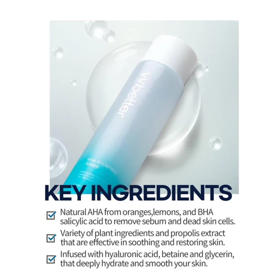 VVBetter Aha Boosting Toner 200ml - Image 5