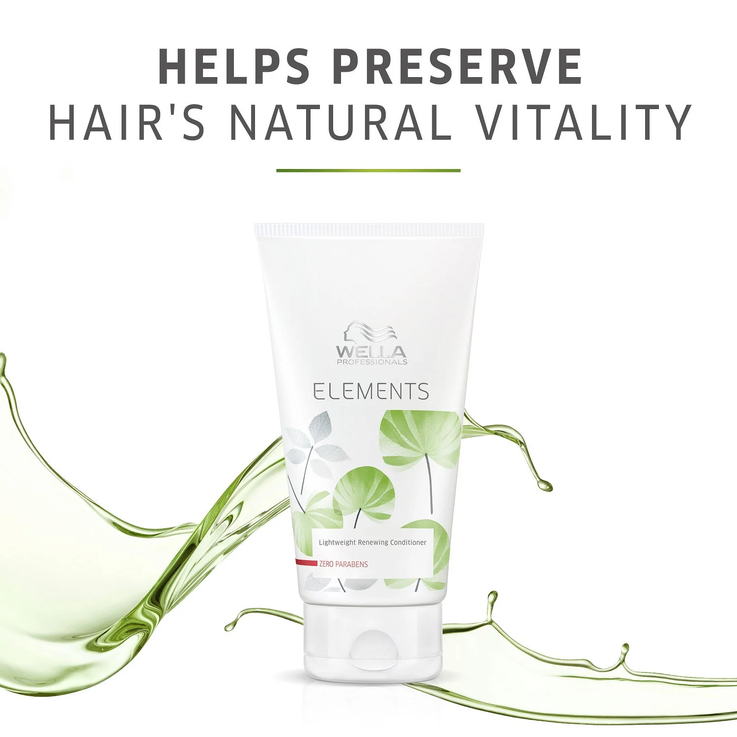 Wella Professionals Elements Light Weight Renewing Hair Conditioner - Sulfate Paraben Free - Image 4