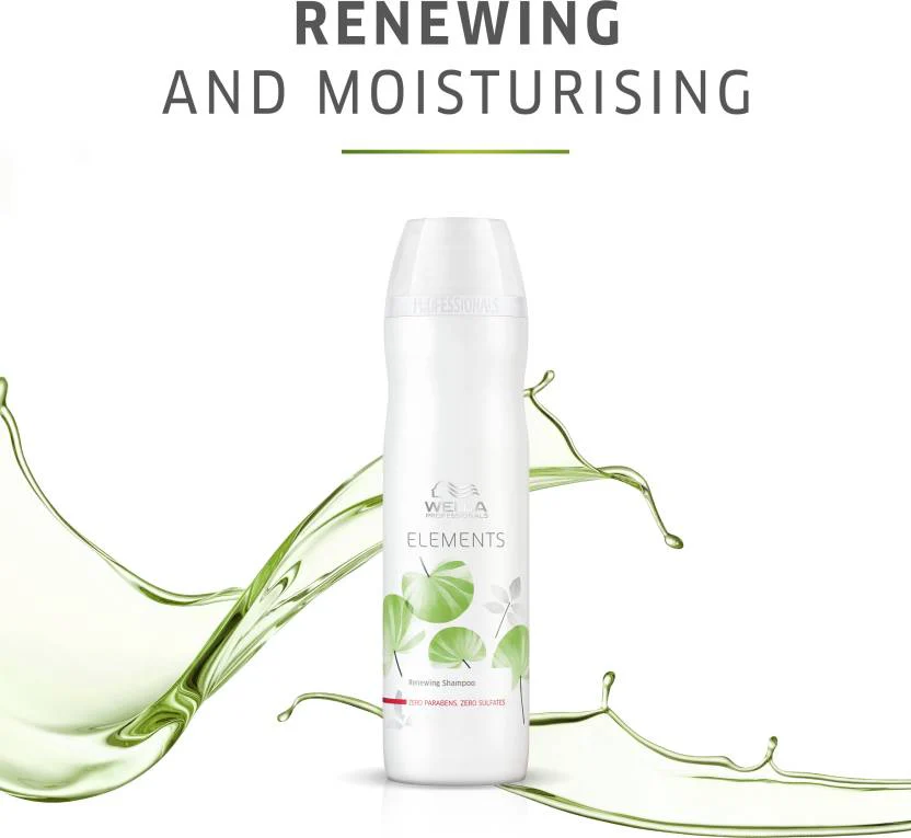 Wella Professionals Elements Renewing Shampoo - Sulfate & Paraben Free - Image 2