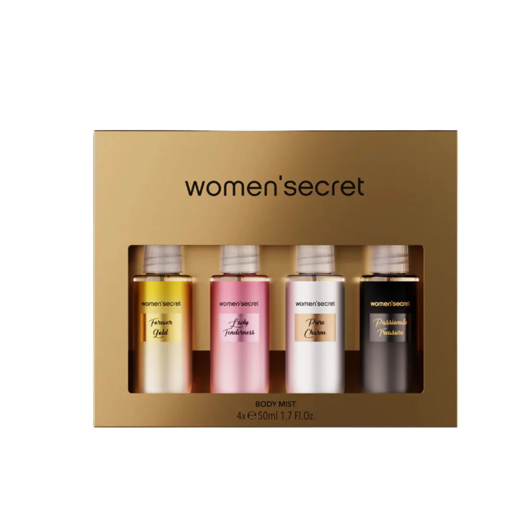 Women'Secret Body Mist Coffret 4X50ml