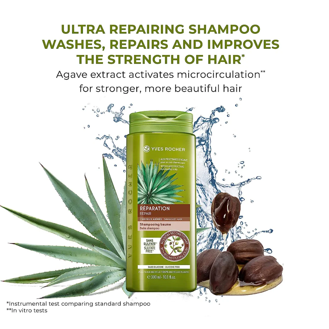 Yves Rocher Reparation Shampoo 300ml - Image 4