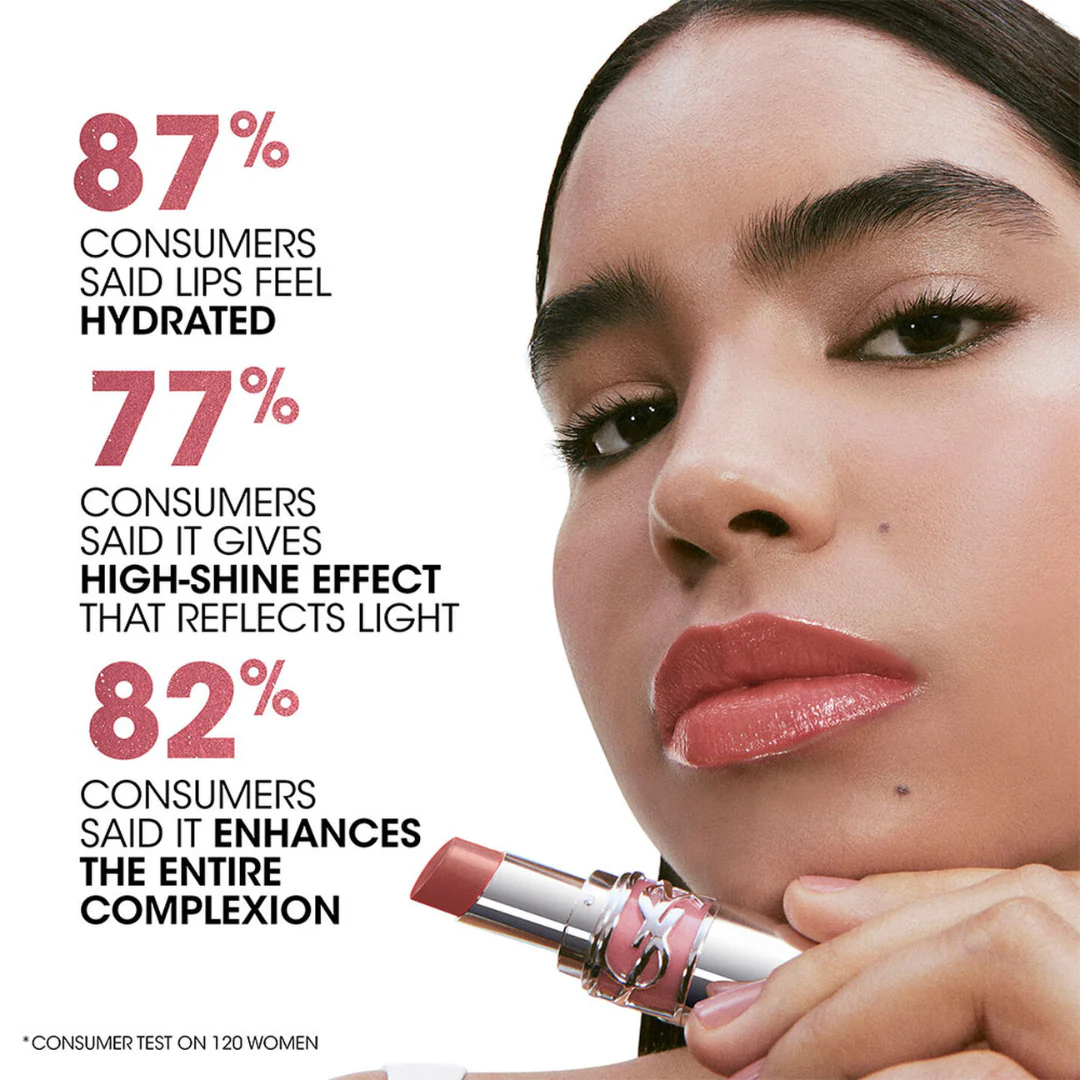 Yves Saint-Laurent Loveshine Wet Shine Lipstick - Image 4