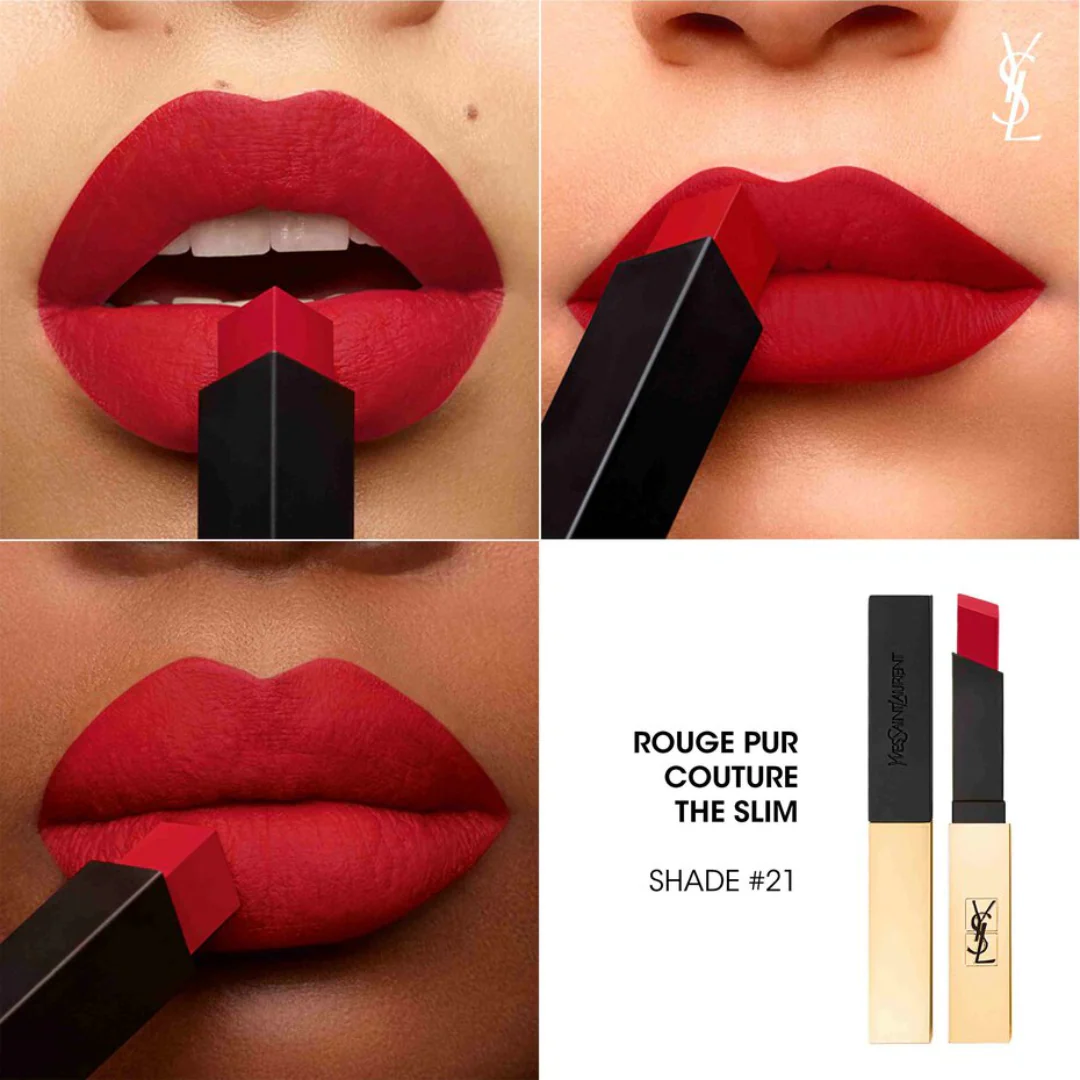 Yves Saint Laurent Rouge Pur Couture The Slim Matte Lipstick - Image 17