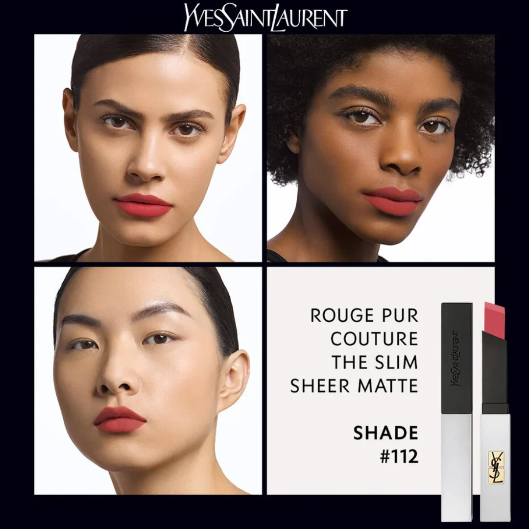 Yves Saint Laurent Rouge Pur Couture The Slim Sheer Matte Lipstick - Image 2