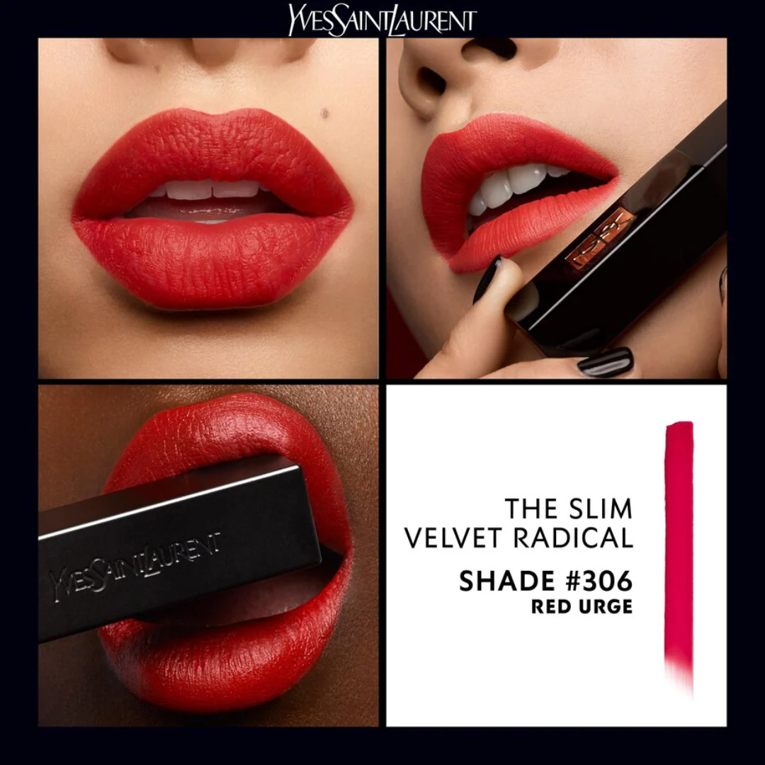 Yves Saint Laurent Rouge Pur Couture The Slim Velvet Radical Lipstick - Image 14