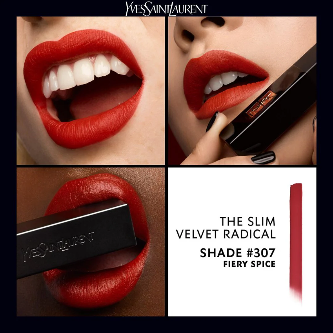 Yves Saint Laurent Rouge Pur Couture The Slim Velvet Radical Lipstick - Image 16