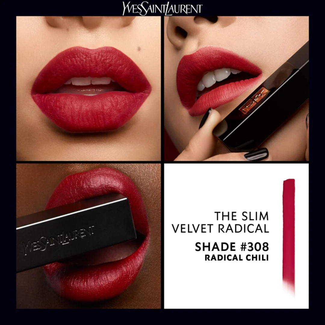 Yves Saint Laurent Rouge Pur Couture The Slim Velvet Radical Lipstick - Image 18