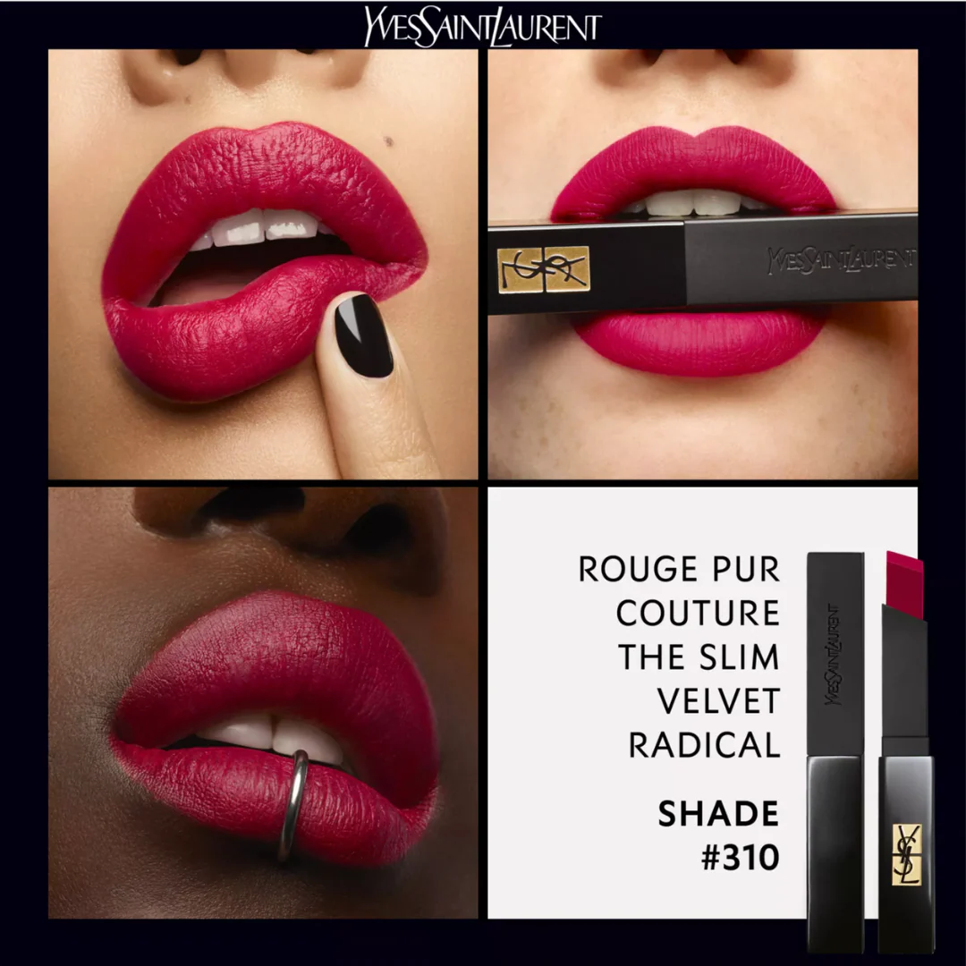 Yves Saint Laurent Rouge Pur Couture The Slim Velvet Radical Lipstick - Image 22