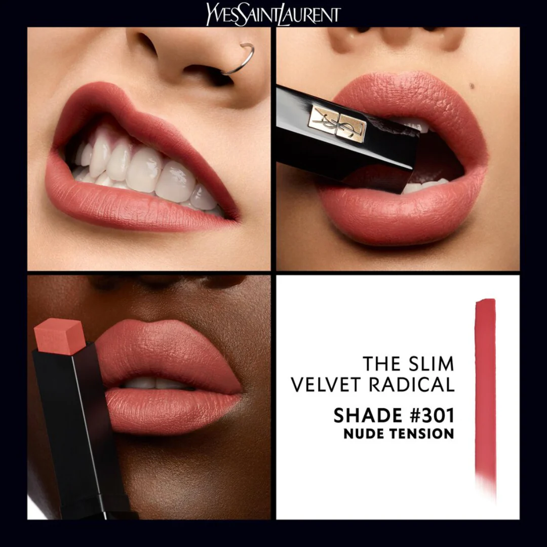 Yves Saint Laurent Rouge Pur Couture The Slim Velvet Radical Lipstick - Image 6