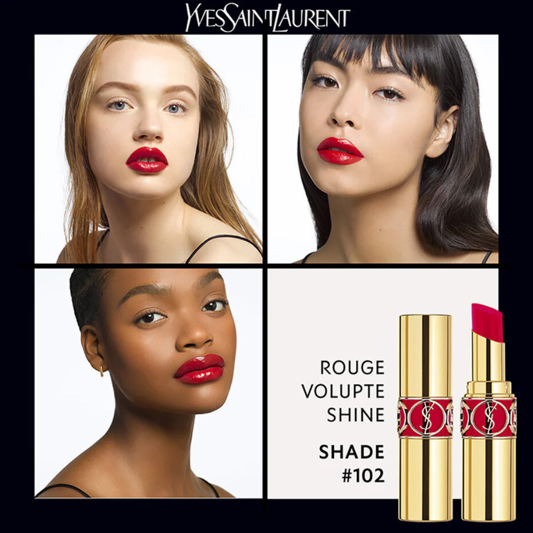 Yves Saint Laurent Rouge Volupte Shine Oil In Lip Stick - Image 10