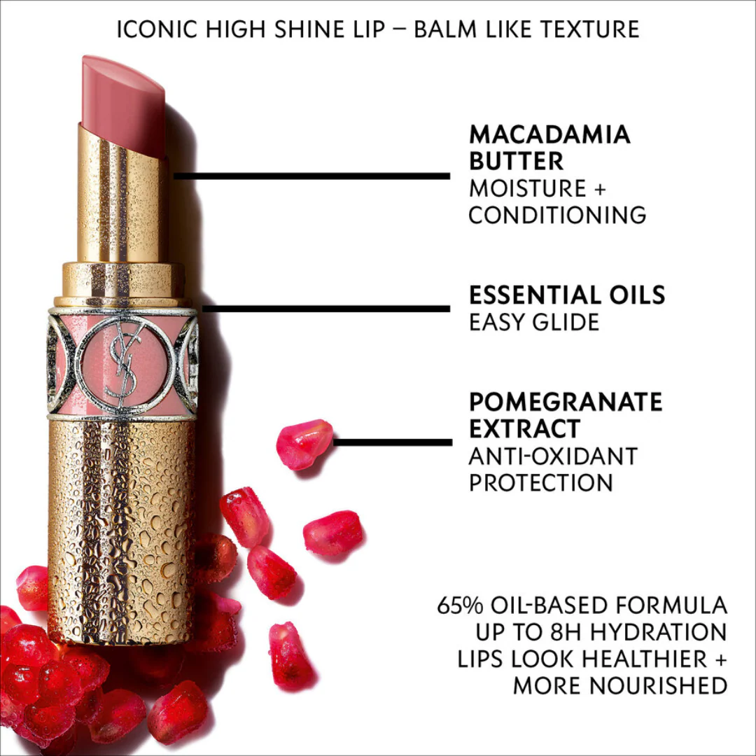 Yves Saint Laurent Rouge Volupte Shine Oil In Lip Stick - Image 11